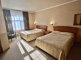 Двухместный номер Superior 2 отдельные кровати, Отель Митос, Южно-Сахалинск