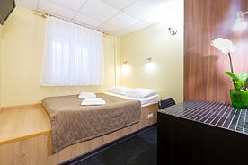 Двухместный номер Цокольный этаж двуспальная кровать, Мини-отель Каширский, Москва
