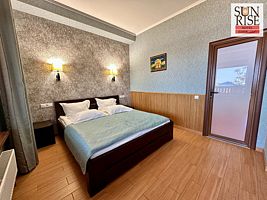 Двухместный номер Deluxe с видом на море двуспальная кровать, Отель Санрайз, Керчь