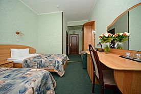 Двухместный номер Standard 2 отдельные кровати, Отель Гостиница Ярославская, Москва