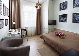 Одноместный номер Comfort односпальная кровать, Отель Гостиница Ярославская, Москва