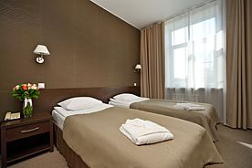 Двухместный номер Comfort 2 отдельные кровати, Отель Гостиница Ярославская, Москва