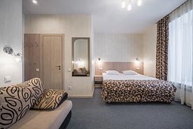 Двухместный номер Comfort с видом на город 2 отдельные кровати, Отель Матрикс, Санкт-Петербург