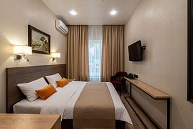 Двухместный номер Бизнес двуспальная кровать, Отель Xenia City Hotel Seligerskaya, Москва