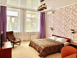 Двухместные апартаменты с 2 комнатами двуспальная кровать, Отель Бастон (корпус 1), Томск