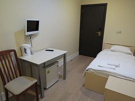 Одноместный номер без окна Стандарт односпальная кровать, Отель Дом на Маяковке, Москва