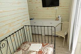 Одноместный номер Стандарт односпальная кровать, Отель Островский Причал, Кострома