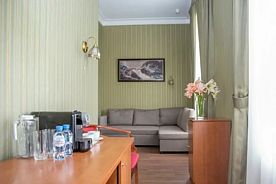 Двухместный люкс двуспальная кровать, Отель Гостиница Екатерина, Пушкин