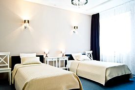 Двухместный номер Comfort 2 отдельные кровати, Отель Гостиница МотоСтоп, Волгоград