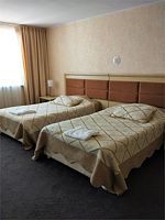 Двухместный номер Standard 2 отдельные кровати, Отель Горизонт, Находка