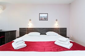 Апартаменты Comfort с 2 комнатами с балконом и с видом на город, Отель Авеню, Новосибирск