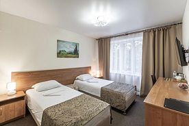 Двухместный номер Premium 2 отдельные кровати, Отель Гостиница Герда, Мытищи