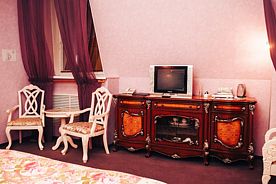 Двухместный номер Улучшенный с красивым видом из окна двуспальная кровать, Отель  Извольте, Таганрог