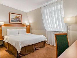 Одноместный номер №2 Comfort односпальная кровать, Отель Дом Classic, Красноярск