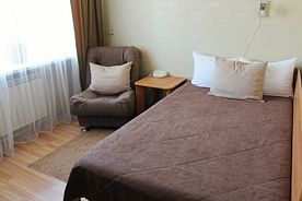 Одноместный номер Comfort, Отель Бизнес-отель Космос, Курган