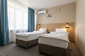 Двухместный номер 2 отдельные кровати, Отель Полет, Красноярск