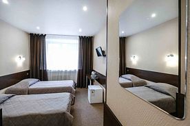 Двухместный номер Comfort 2 отдельные кровати, Отель Гостиница Центральная, Новосибирск