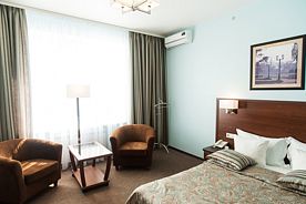 Двухместная студия Comfort двуспальная кровать, Отель Гостиница Славянская, Тамбов