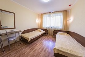Двухместный номер Эконом 2 отдельные кровати, Отель Гостиница Саратов, Саратов