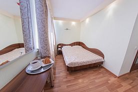 Двухместный номер Эконом Плюс двуспальная кровать, Отель Гостиница Саратов, Саратов