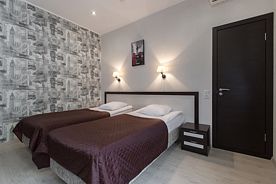 Двухместный номер Comfort 2 отдельные кровати, Отель Транзит, Псков