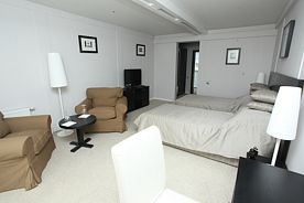 Двухместный номер Deluxe с балконом 2 отдельные кровати, Отель Soho Beach Hotel, Ширяйка