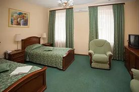 Двухместный номер Standard 2 отдельные кровати, Отель Золотой Берег, Таганрог