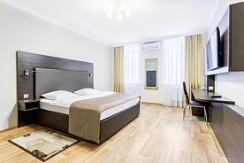 Двухместный номер Deluxe с видом на город двуспальная кровать, Отель Странник, Благовещенск