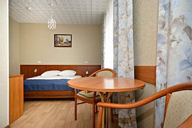 Двухместный номер Deluxe двуспальная кровать, Отель НУ СРГК ВОС, Москва