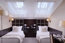 Двухместный номер Attic (Мансарда) 2 отдельные кровати, Отель Бест Вестерн Калуга Best Western Kaluga Hotel, Калуга