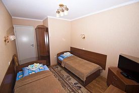 Двухместный номер Standard 2 отдельные кровати, Отель Гостиница «Аэропорт», Барнаул