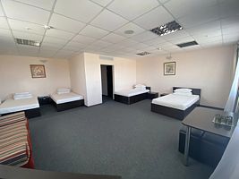 Кровать в общем номере, Отель Меркурий, Уфа