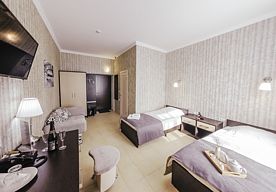 Двухместный номер Comfort 2 отдельные кровати, Отель Амфора, Вяземский