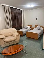 Двухместный номер Comfort 2 отдельные кровати, Отель Гостиница Строитель, Сыктывкар