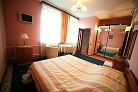 Двухместный номер Comfort двуспальная кровать, Отель ПостоялецЪ, поселок Барвиха