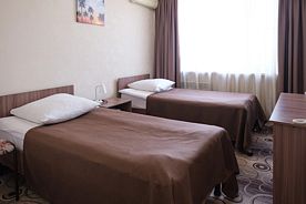 Кровать в общем номере, Отель Гостиница Центральная, Биробиджан