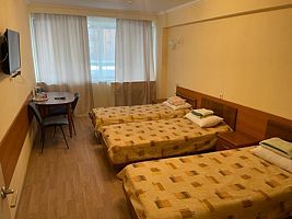 Трёхместный номер Comfort с видом на город, Отель Реакомп, Москва