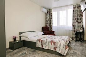 Двухместный номер Superior 2 отдельные кровати, Отель Дружба, Абакан