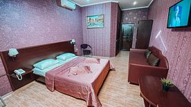 Двухместный номер Comfort двуспальная кровать, Гостиница Вальмонт, Краснодар