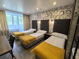 Трёхместный номер Comfort с балконом и с видом на парк, Отель Гостиница Рослеспром, Москва