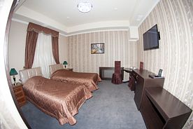 Двухместный номер Комфорт 2 отдельные кровати, Отель Плаза, Волгоград