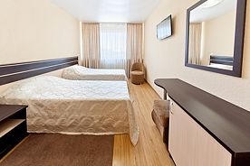 Двухместный номер Standard 2 отдельные кровати, Отель Кавказ, Краснодар