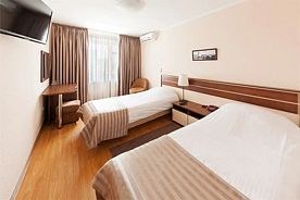 Двухместный номер Стандарт 2 отдельные кровати, Отель Москва, Краснодар