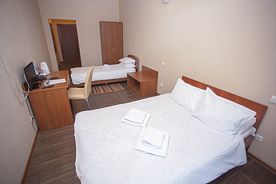Трёхместный семейный номер, Отель Азалия на Аграрной, Казань