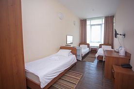 Трёхместный номер Улучшенный, Отель Азалия на Аграрной, Казань