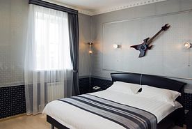 Двухместный номер Comfort двуспальная кровать, Отель Моцарт, Хабаровск