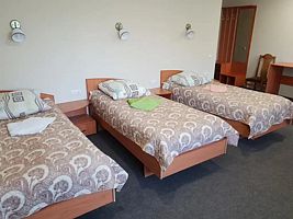 Трёхместный номер Comfort с балконом и с видом на город, Отель Зуль, Калуга