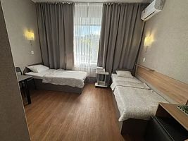 Двухместный номер Optima 2 отдельные кровати, Отель Высотник, Челябинск