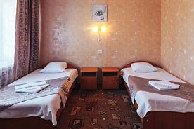 Двухместный номер Comfort 2 отдельные кровати, Отель Урюпинск, Третьяки
