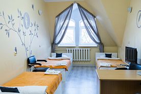 Кровать в общем номере (мужской номер), Отель Четвертый Этаж, Калининград
